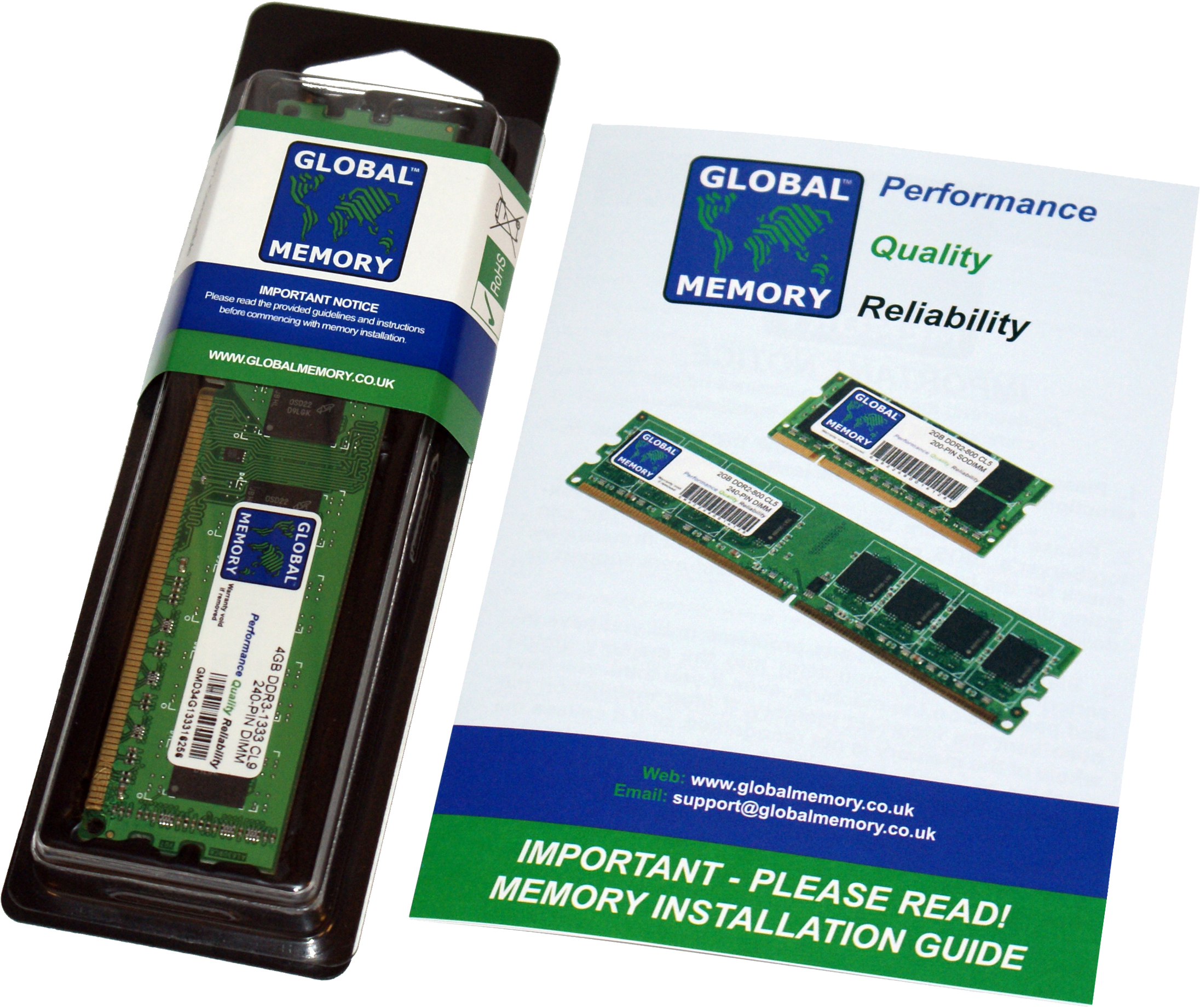 4GB DDR3 1866MHz PC3-14900 240-PIN DIMM MEMORY RAM FOR COMPAQ DESKTOPS